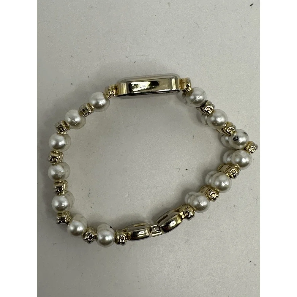Ronica Faux Pearl Ladies MOP Watch New Battery 20MM‎ 7.25